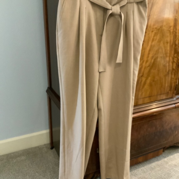 Maeve Tailored Trousers - Belted and Pleated - Picture 5 of 5